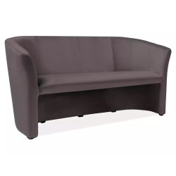 Sofa TM-2 Velvet 2-osobowa Bluvel 14 - szary