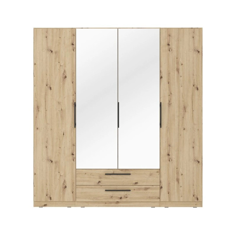 Nowoczesna szafa CADIXO Dąb Artisan 200 cm | Sklep z meblami Domowanie