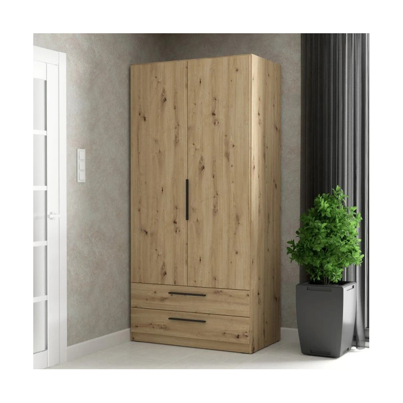 Szafa z szufladami 100 cm Cadixo CDXS87-D78 Dąb Artisan Meble Forte