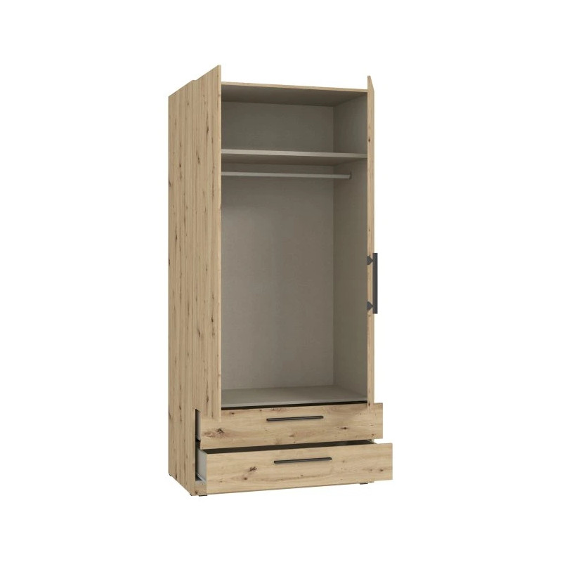 Szafa z szufladami 100 cm Cadixo CDXS87-D78 Dąb Artisan Meble Forte