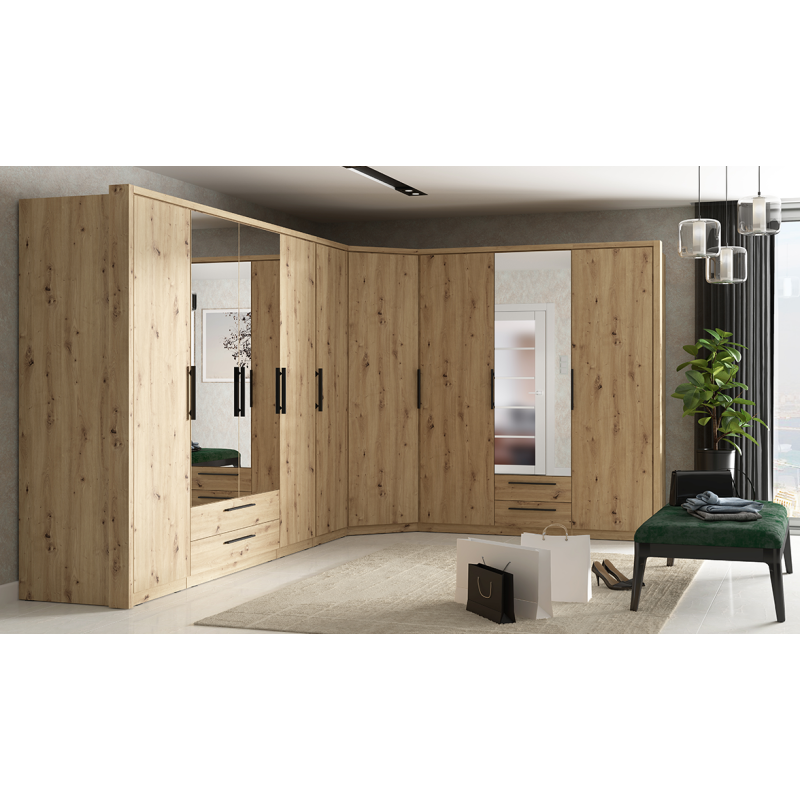 Szafa z szufladami 100 cm Cadixo CDXS87-D78 Dąb Artisan Meble Forte