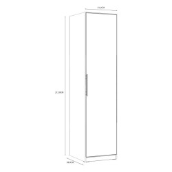 Szafa wąska słupek Cadixo CDXS81-D30 Dąb Sonoma Meble Forte