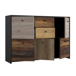 Komoda Best Chest SQNK233-C604 Old-Wood Vintage Meble Forte