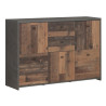 Komoda Best Chest SQNK233-C764 Beton/Old-Wood Vintage Meble Forte