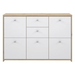 Komoda Best Chest SQNK233-C804 Biały/Dąb Artisan Meble Forte