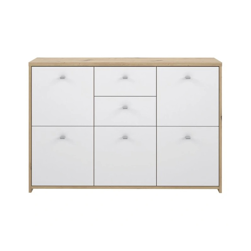 Komoda Best Chest SQNK233-C804 Biały/Dąb Artisan Meble Forte