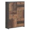 Komoda 6D Best Chest SQNK321-C764 Beton/Old-Wood Vintage Meble Forte