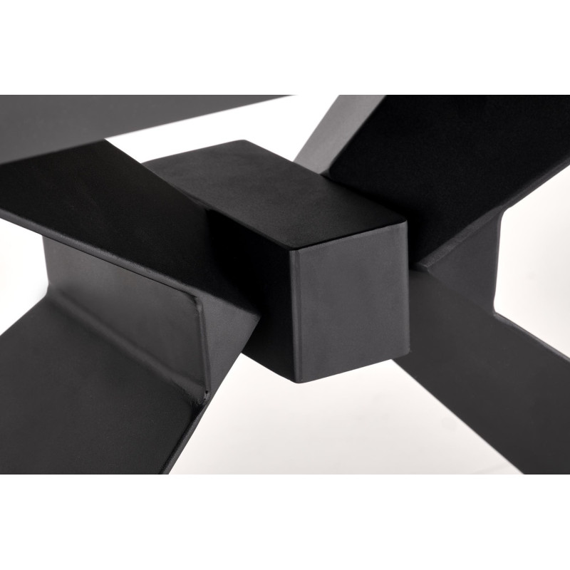 Elegancki rozkładany stół Lucino biały marmur