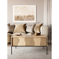 Stolik kawowy FW-06 Flow Dąb Vincenza Bielona/Czarny Lenart