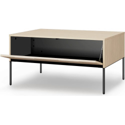 Stolik kawowy FW-06 Flow Dąb Vincenza Bielona/Czarny Lenart