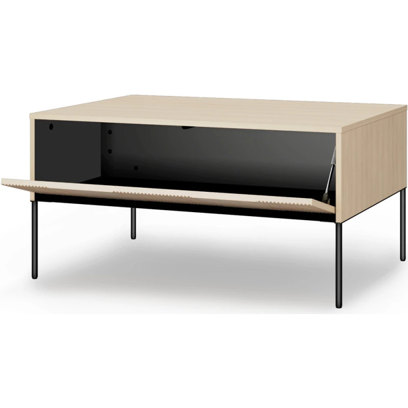 Stolik kawowy FW-06 Flow Dąb Vincenza Bielona/Czarny Lenart