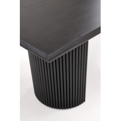 Rozkładany stół Bolerio dąb naturalny/czarny