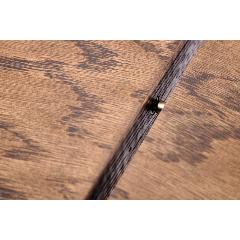 Rozkładany stół Meltonia jasny orzech