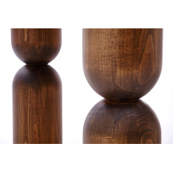 Rozkładany stół Meltonia jasny orzech