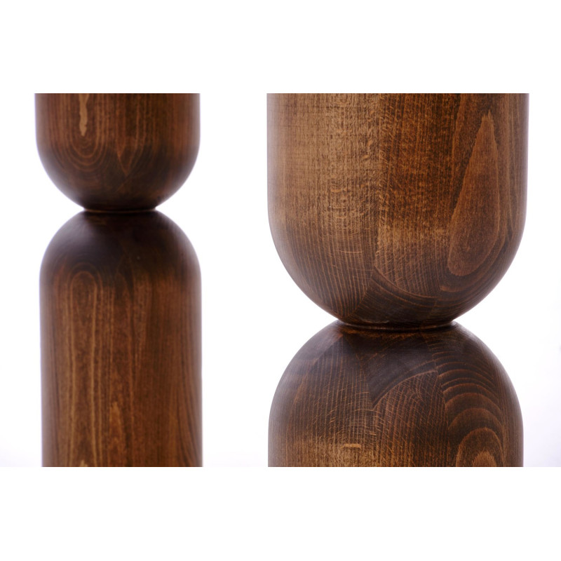 Rozkładany stół Meltonia jasny orzech