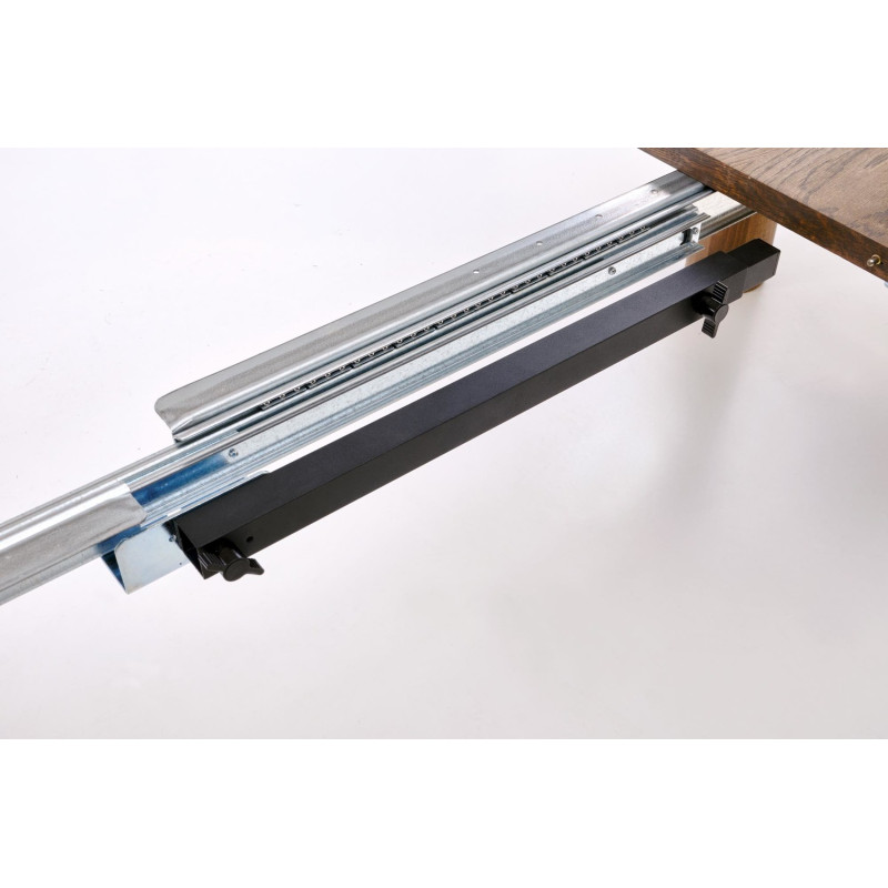 Rozkładany stół Meltonia jasny orzech