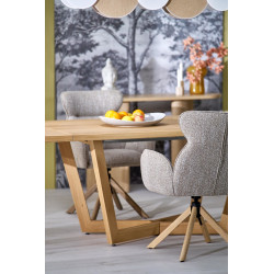 Rozkładany stół MASSIVO 3 dąb naturalny