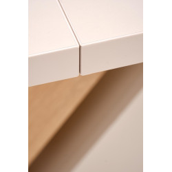 Rozkładany stół BRANDINO kaszmir/dąb cremona