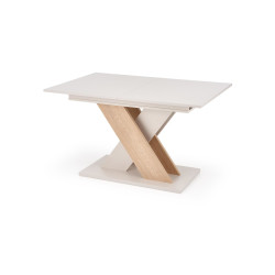 Rozkładany stół XARELLO kaszmir/dąb cremona