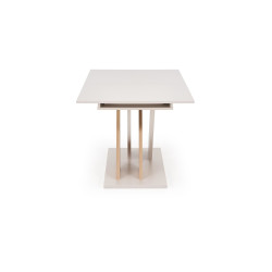 Rozkładany stół XARELLO kaszmir/dąb cremona