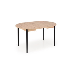 Rozkładany stół PIVOTO dąb artisan/czarny