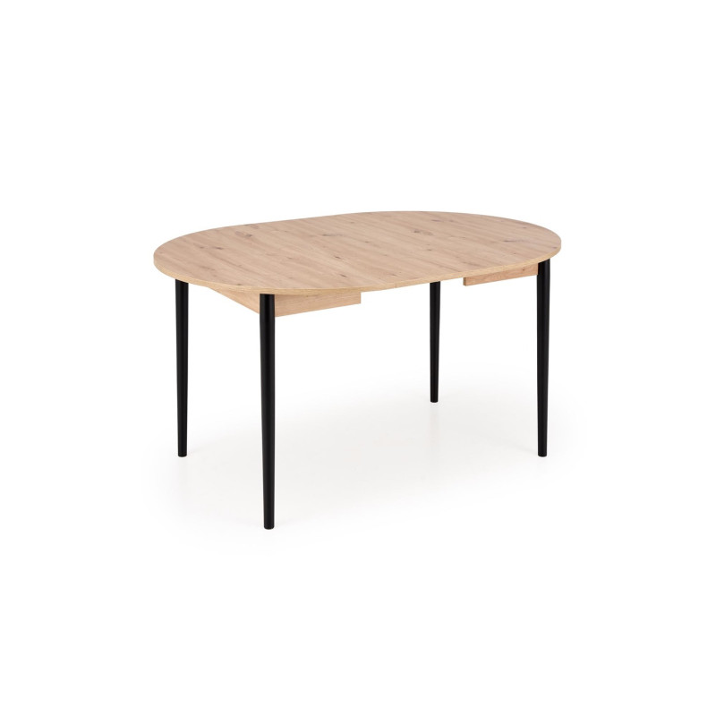 Rozkładany stół PIVOTO dąb artisan/czarny