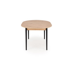 Rozkładany stół PIVOTO dąb artisan/czarny