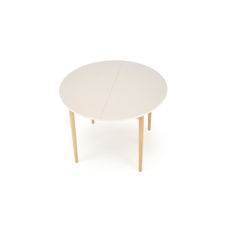 Rozkładany stół PIVOTO CASHMERE kaszmir/naturalny