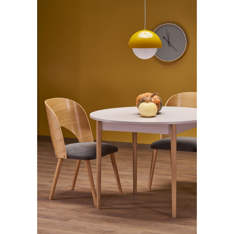 Rozkładany stół PIVOTO CASHMERE kaszmir/naturalny