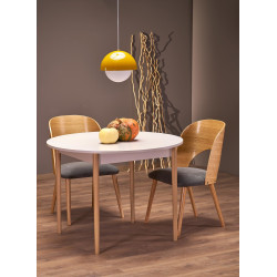 Rozkładany stół PIVOTO CASHMERE kaszmir/naturalny