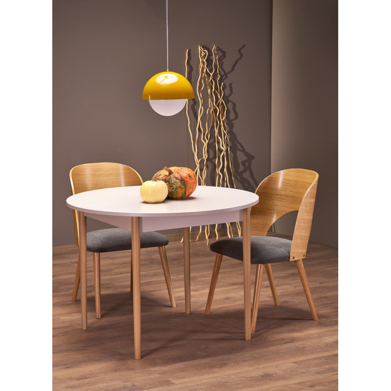 Rozkładany stół PIVOTO CASHMERE kaszmir/naturalny