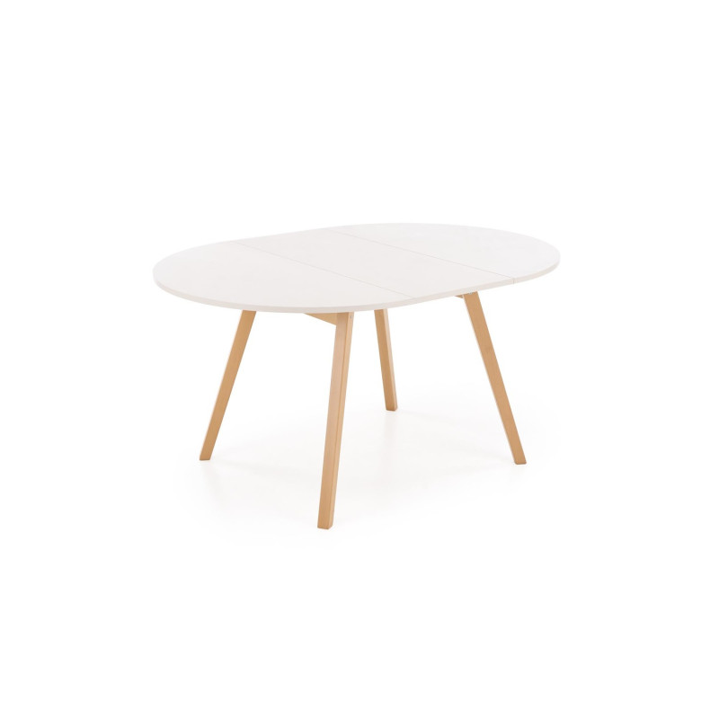 Rozkładany stół RUBENO kaszmir/naturalny