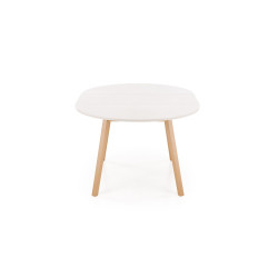 Rozkładany stół RUBENO kaszmir/naturalny