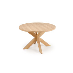 Okrągły stół MORENO naturalny