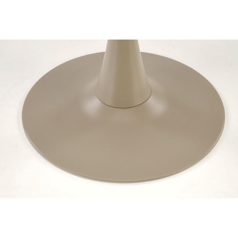 Okrągły stół TOLIA trawertyn/kaszmir