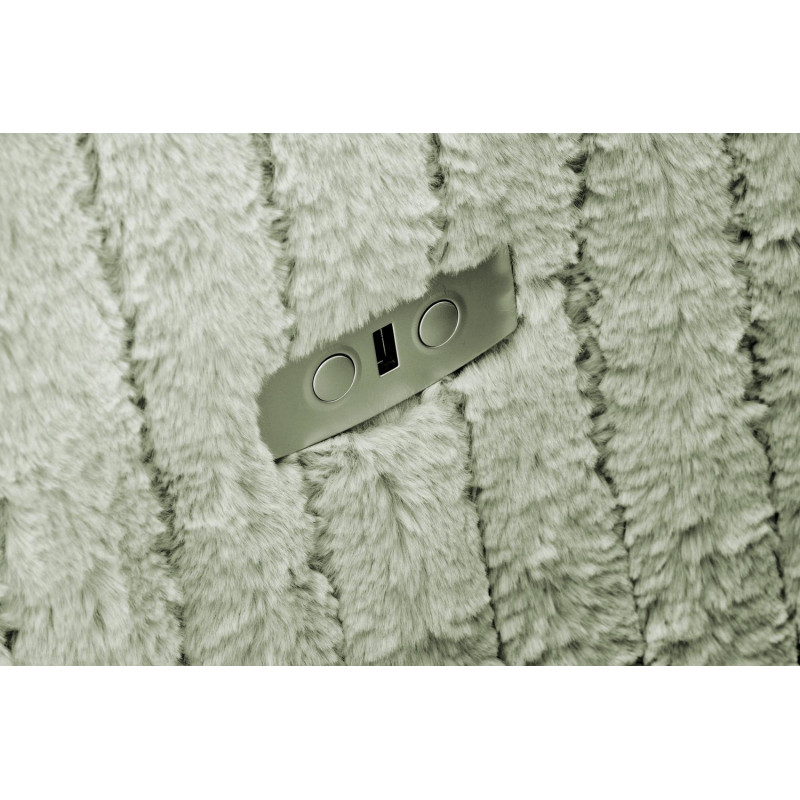 Fotel rozkładany elektrycznie PEGAX COMFORT MINT miętowy