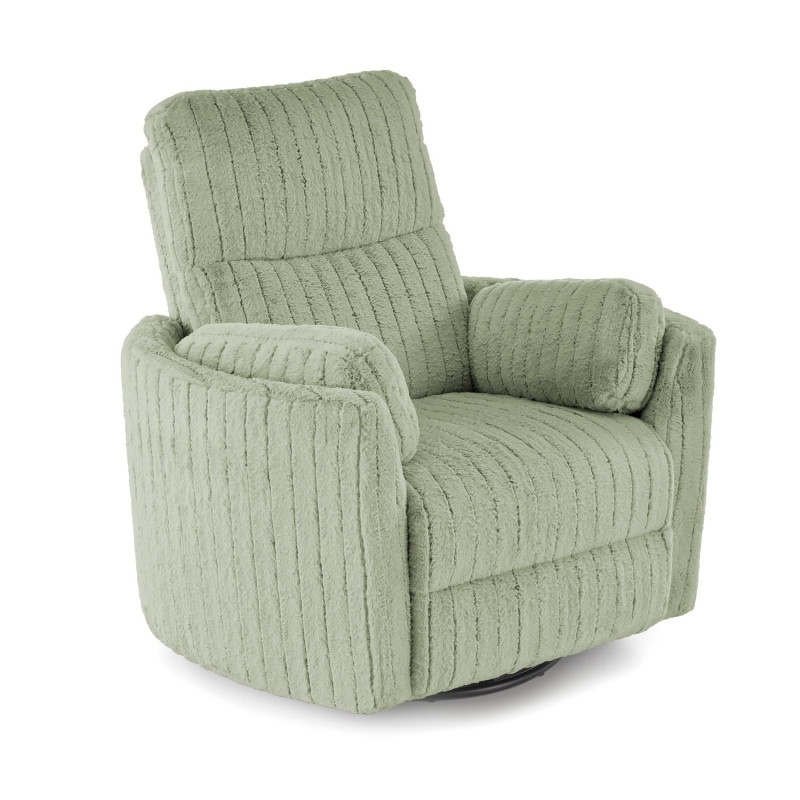 Fotel rozkładany elektrycznie PEGAX COMFORT MINT miętowy