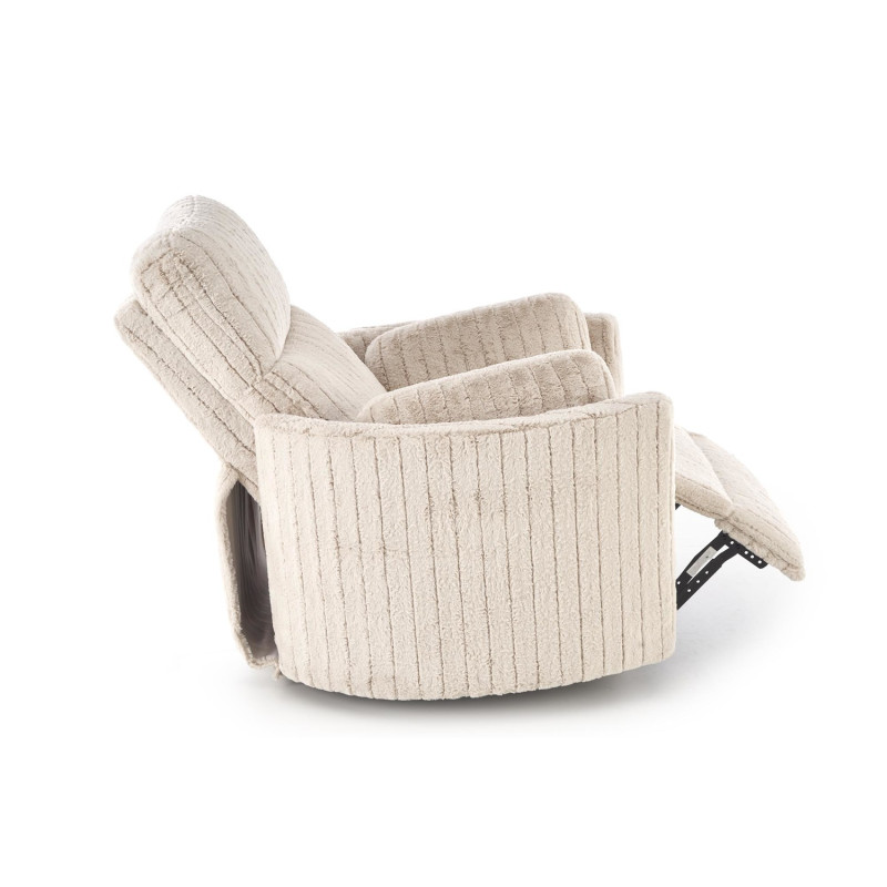 Fotel rozkładany elektrycznie PEGAX COMFORT BEIGE beżowy