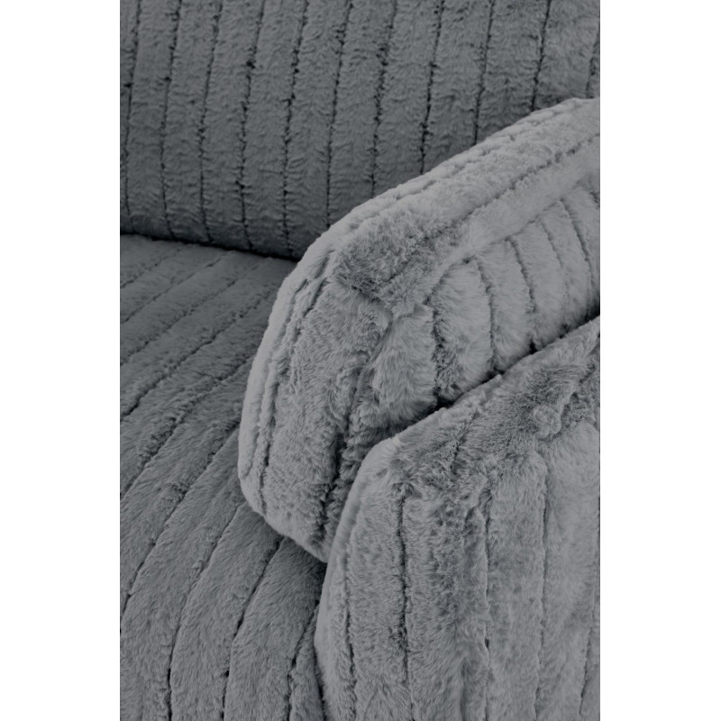 Fotel rozkładany elektrycznie PEGAX COMFORT GREY popielaty