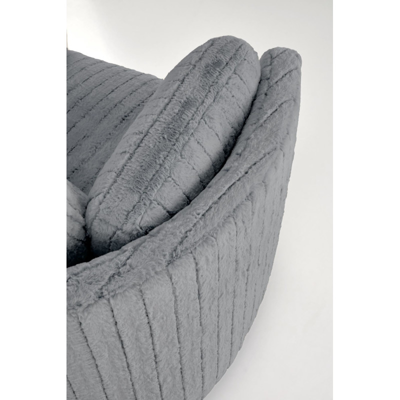 Fotel rozkładany elektrycznie PEGAX COMFORT GREY popielaty