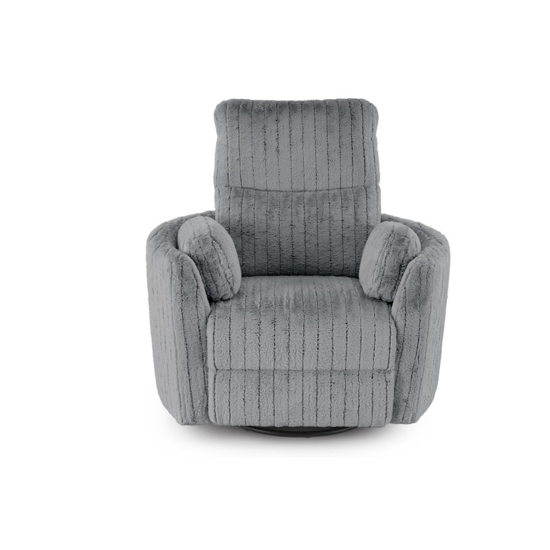 Fotel rozkładany elektrycznie PEGAX COMFORT GREY popielaty