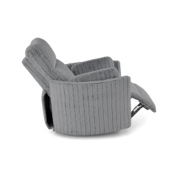 Fotel rozkładany elektrycznie PEGAX COMFORT GREY popielaty