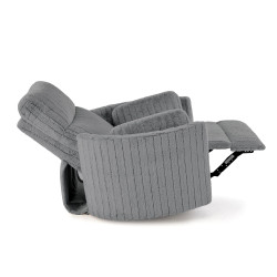 Fotel rozkładany elektrycznie PEGAX COMFORT GREY popielaty