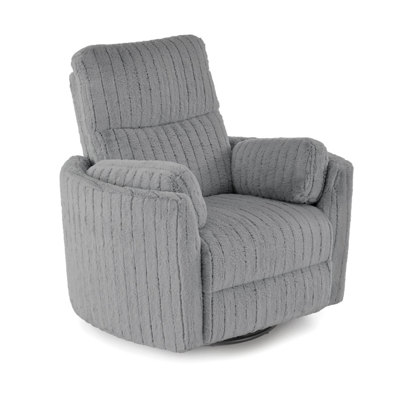 Fotel rozkładany elektrycznie PEGAX COMFORT GREY popielaty