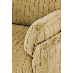 Fotel rozkładany elektrycznie PEGAX COMFORT MUSTARD musztardowy