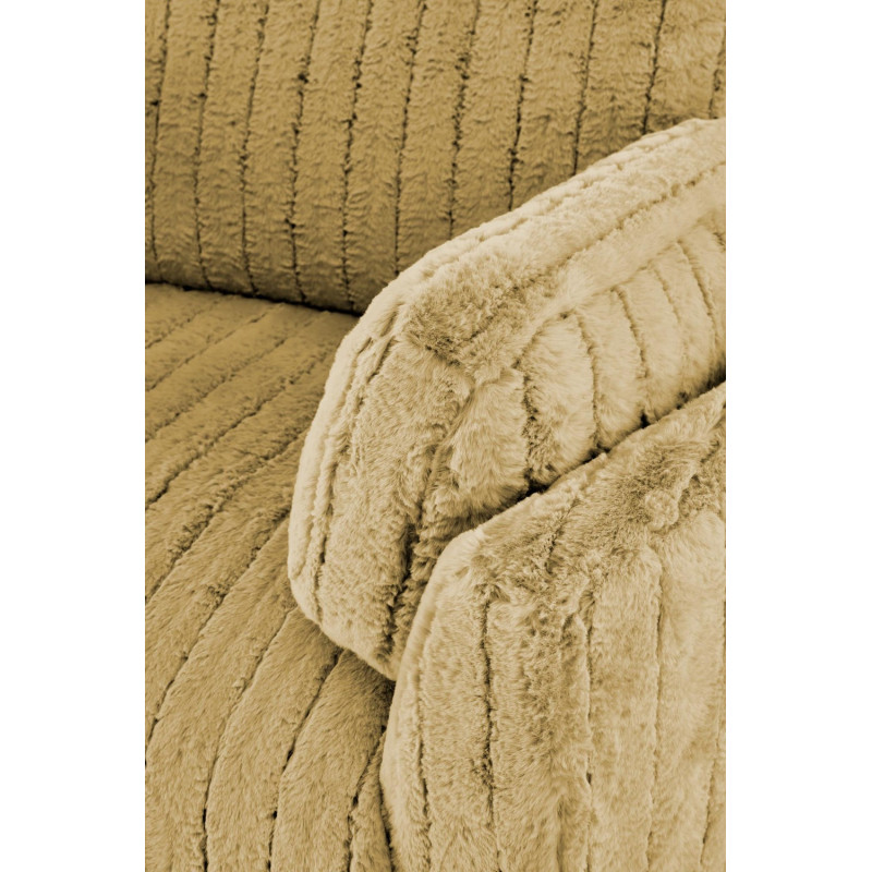 Fotel rozkładany elektrycznie PEGAX COMFORT MUSTARD musztardowy