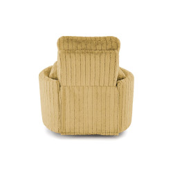 Fotel rozkładany elektrycznie PEGAX COMFORT MUSTARD musztardowy