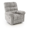 Fotel rozkładany elektrycznie AMORA COMFORT GREY popielaty
