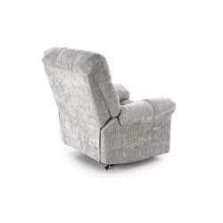 Fotel rozkładany elektrycznie AMORA COMFORT GREY popielaty