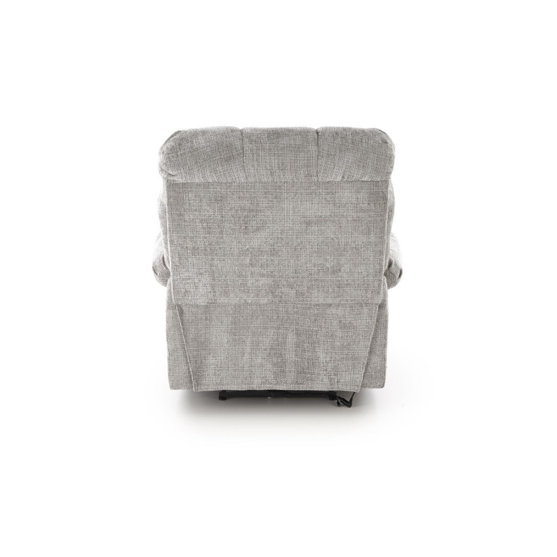 Fotel rozkładany elektrycznie AMORA COMFORT GREY popielaty